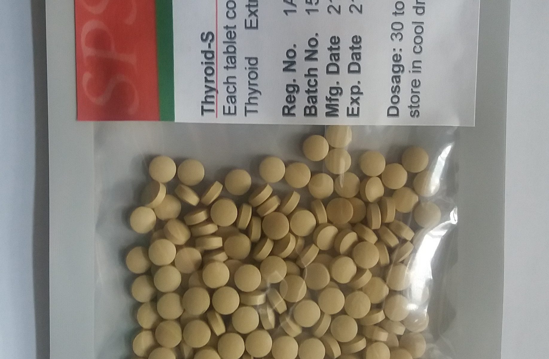 100 Natural Thyroid S Support Supplement 100 AmpaVit & B124U