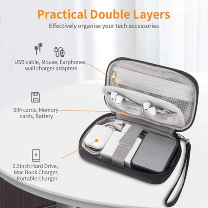 Storage pouch organiser