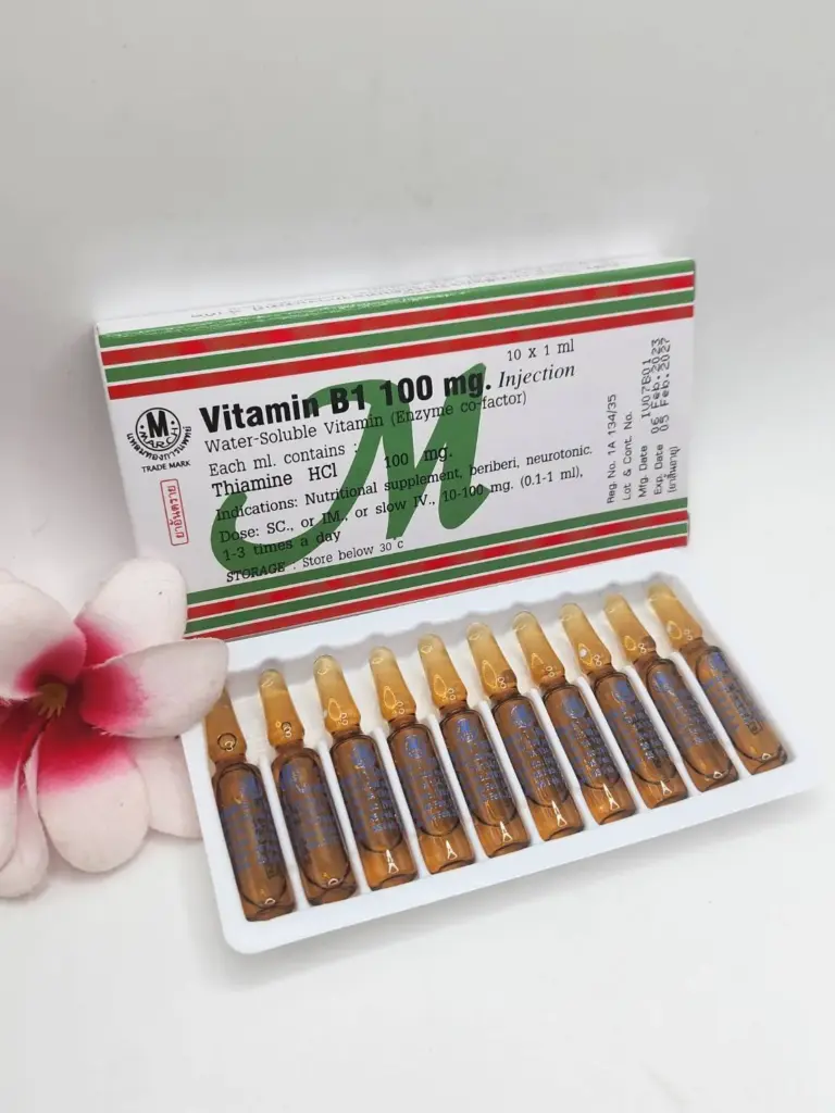 vitamin b1 10 x 1ml